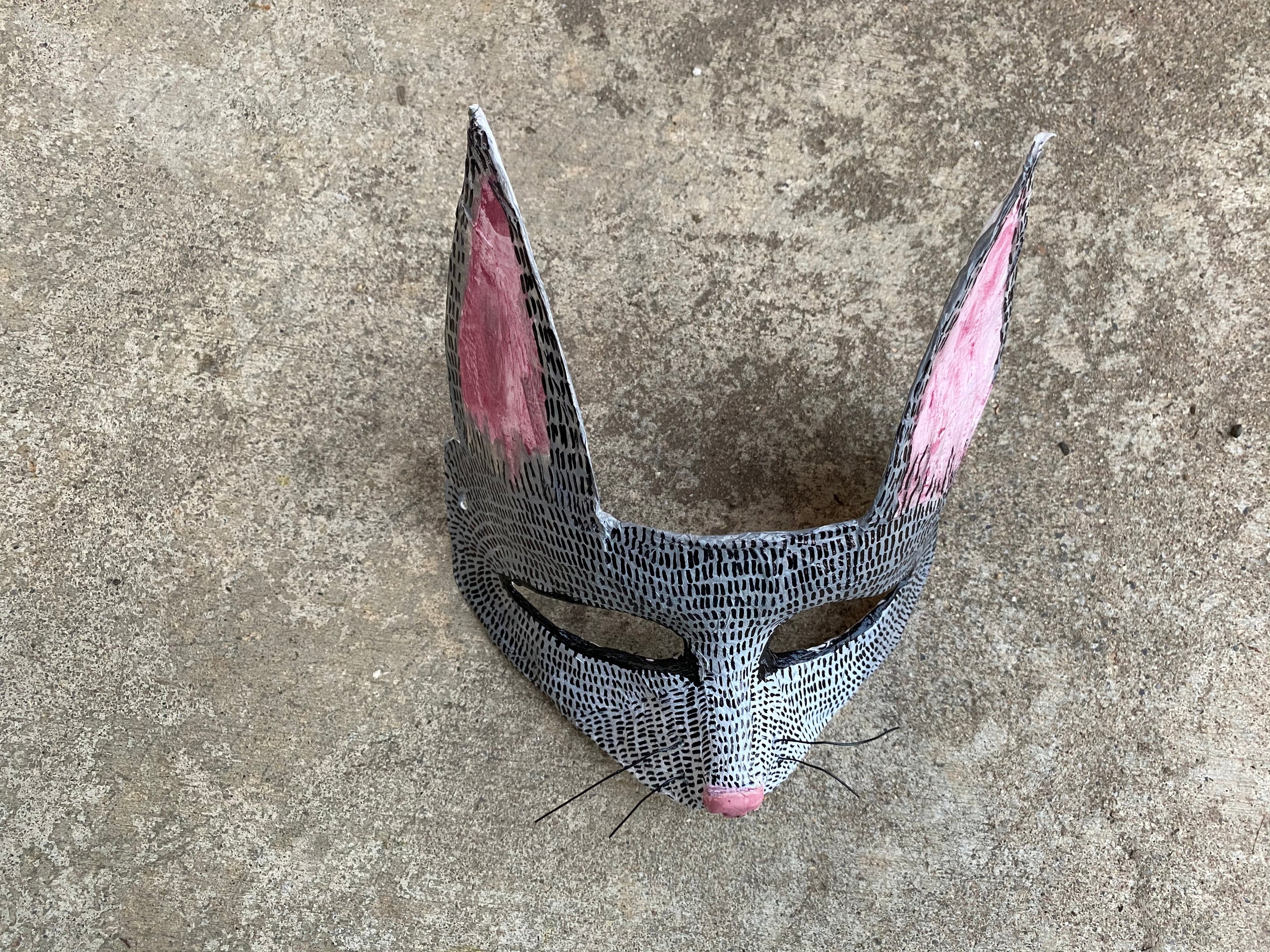 Cat Paper Mache Mask by Creatology™
